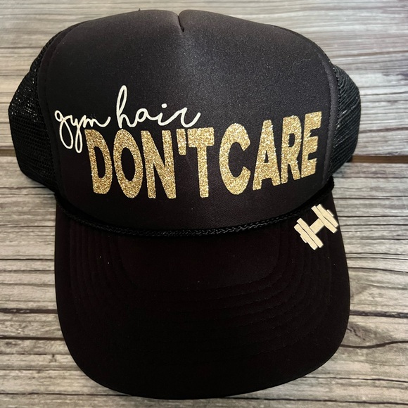 Accessories - Black and Gold Trucker Hat